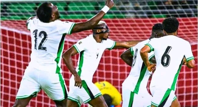 Osimhen Scores Brace As Nigeria Thrash Gabon 4-1 To Qualify For W’Cup Play-Off Final