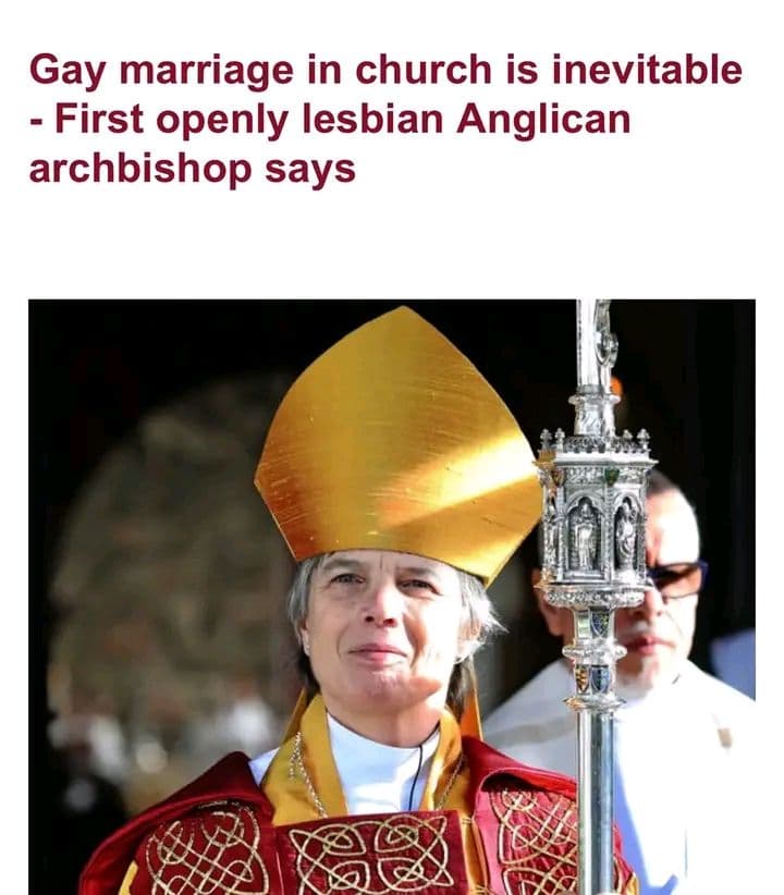 Critics Rise as Anglican Church Appoints Lesbian Archbishop of Wales
