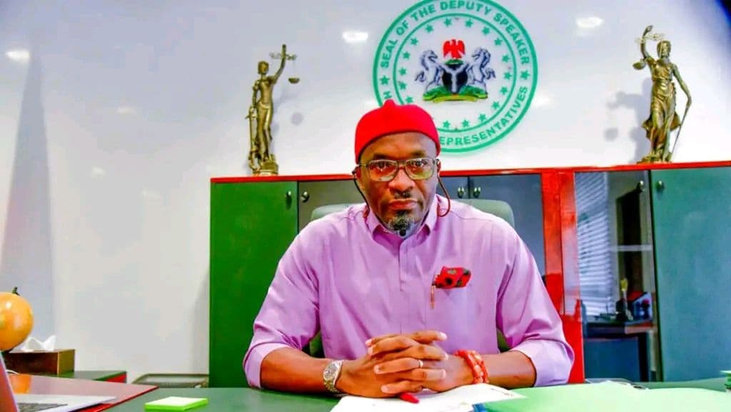 Moment Deputy Speaker Benjamin Kalu Pleads With President Tinubu for Nnamdi Kanu’s Release