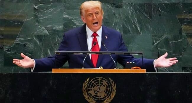 Trump Attacks UN, Europe At UNGA"