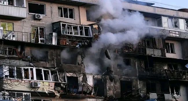 Ukrainian Capital Comes Under ‘Massive’ Attack