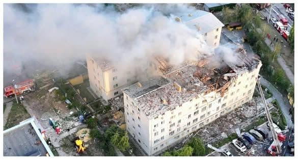 Five Killed In Russian Drone Attack On Ukraine Apartment Block