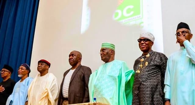 Atiku, El-Rufai, David Mark, Other Coalition Leaders Meet In Abuja