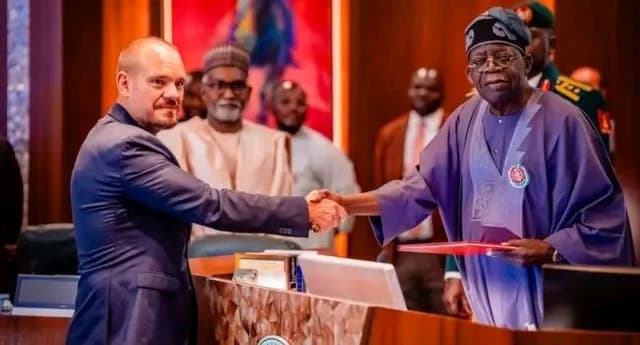 Tinubu Receives Letters Of Credence From 17 Ambassadors, Four High Commissioners
