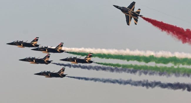 Indian Warplane Crashes At Dubai Airshow, Killing Pilot